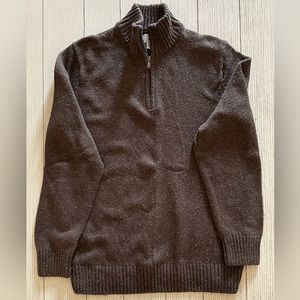 Men’s Sonoma Quarter Zip Sweater, M